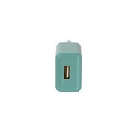 photo Mains Charger with USB Port - 2A - Fast Charge - Cyan Blue 6